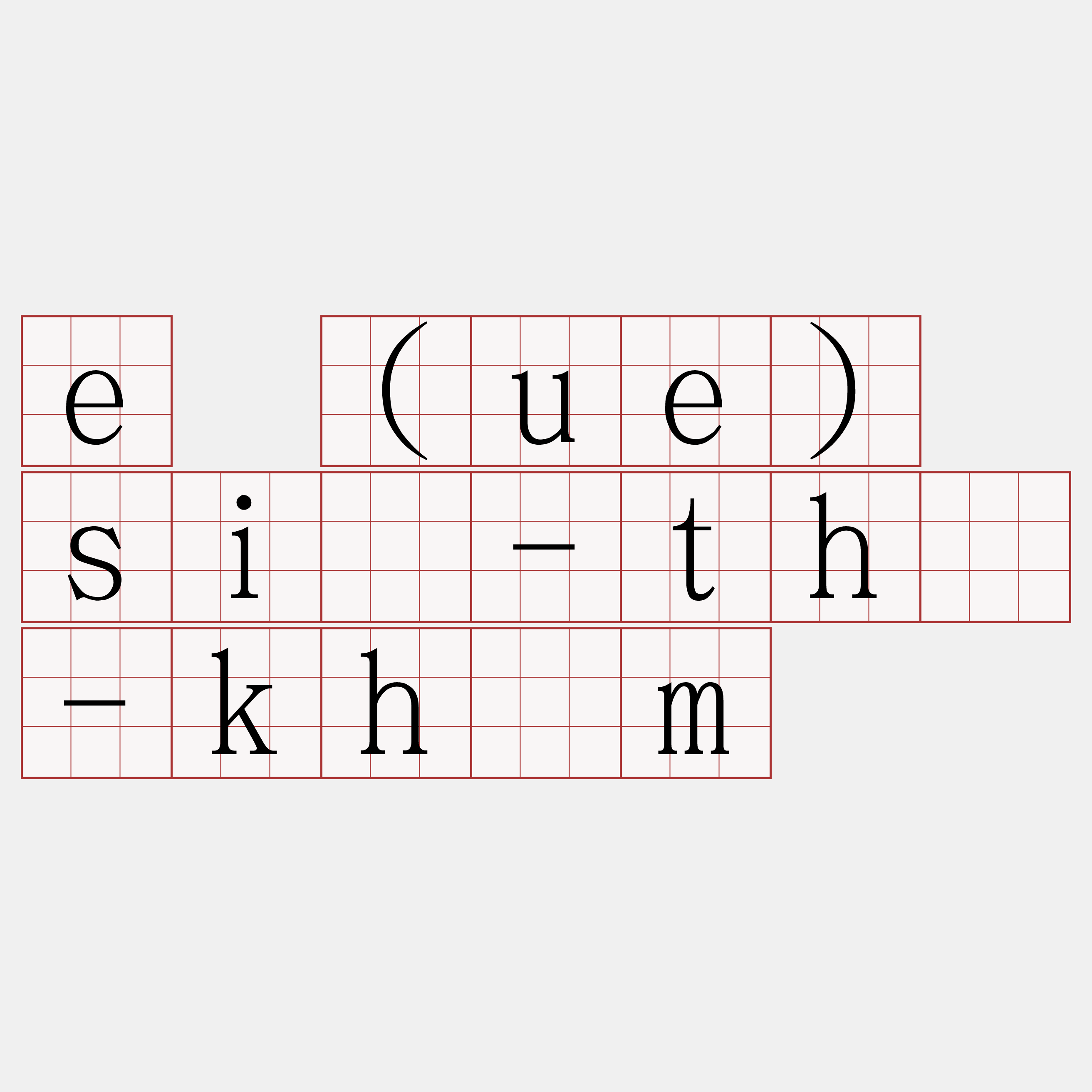 e (ue) sió-thê-khîm